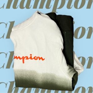 Champion Sweater Brand New - KIDS | Color: White/Green | Size: XL